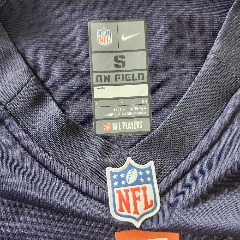 Nike NFL On Field Chicago Bears Football Jersey #1 Justin Fields Small Men Women - Picture 3 of 5
